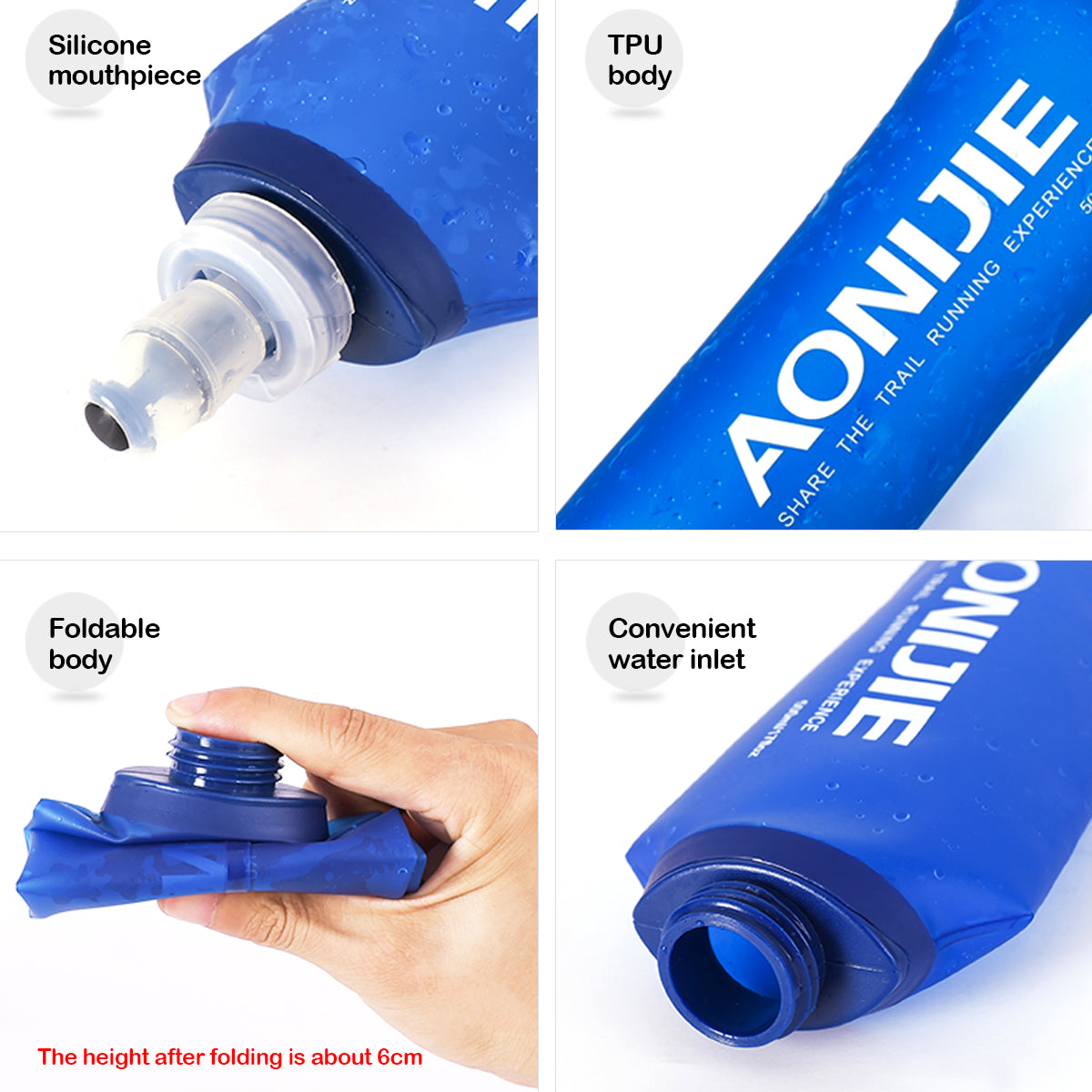 SD10 R500 SOFT FLASK AONIJIE 500ML 33g AONIJIE CANARIAS